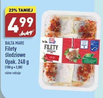 ALDI Filety śledziowe z chili Balta Mare oferta