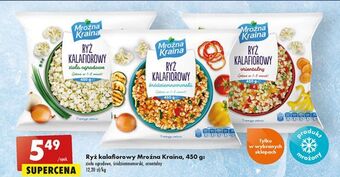 Biedronka Ryż kalafiorowy zioła ogrodowe Mroźna Kraina oferta