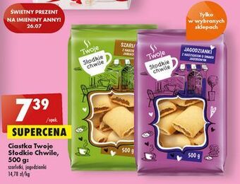 Biedronka Ciastka jagodzianki Twoje Słodkie Chwile oferta