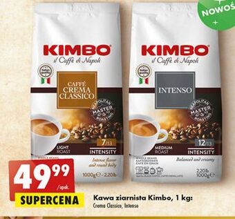 Biedronka Kawa Kimbo Caffe Crema Classico oferta