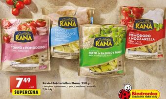 Biedronka Ravioli pomodoro e mozzarella Giovanni Rana oferta