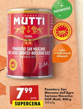 Biedronka Pomidory san marzano Mutti oferta