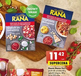 Biedronka Tagliatelle bolognese Giovanni Rana oferta