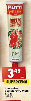 Biedronka Koncentrat pomidorowy w tubie Mutti oferta