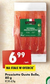 Biedronka Szynka prosciutto Gustobello oferta