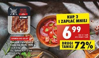 Biedronka Boczek rolowany na grilla Czas Na Grill oferta
