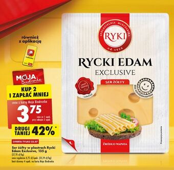 Biedronka Ser rycki edam exclusive Ryki oferta