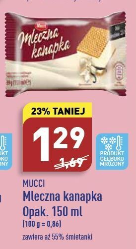 ALDI Kanapka śmietankowa Mucci oferta