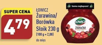 ALDI Borówka do mięs i serów Łowicz oferta