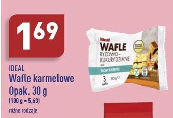 ALDI Wafle ryżowo-kukurydziane karmel Ideal oferta
