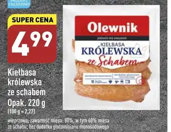 ALDI Kiełbasa Olewnik oferta