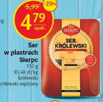 Delikatesy Centrum Sierpc Ser królewski 135 g oferta