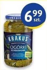 Euro Sklep Krakus Ogórki konserwowe 920 g oferta