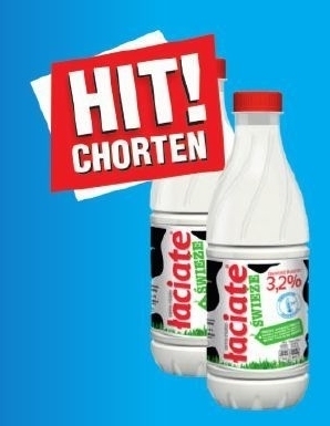 Chorten Łaciate Mleko świeże 3,2 % 1 l oferta