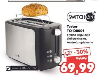 Kaufland Toster to-d0001 Switch On oferta