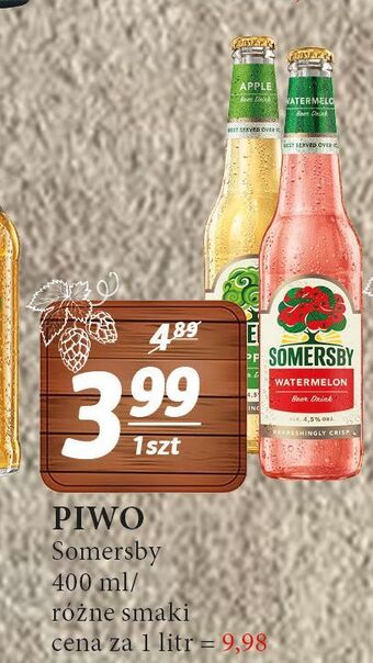 E.Leclerc Piwo Somersby Watermelon oferta