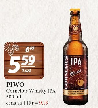 E.Leclerc Piwo Cornelius Ipa And Whisky oferta