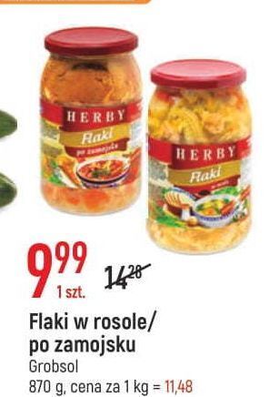 E.Leclerc Flaki w rosole Herby oferta