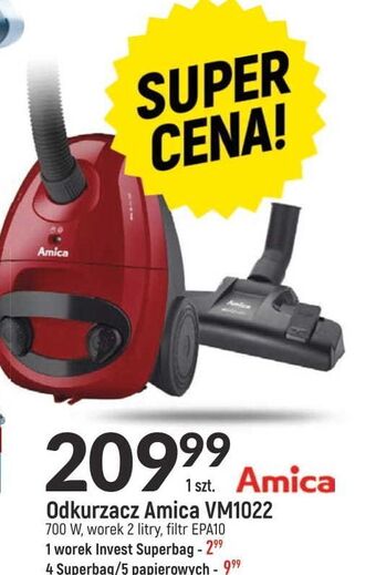 E.Leclerc Worki papierowe do odkurzaczy Amica oferta