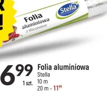 E.Leclerc Folia aluminiowa 20 m Stella oferta