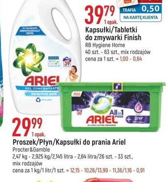 E.Leclerc Płyn do prania sensitive Ariel oferta