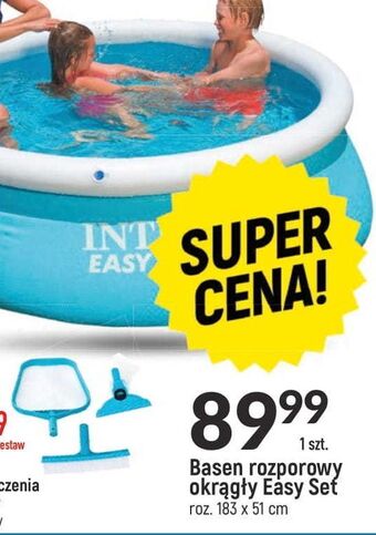 E.Leclerc Basen easy set 183 x 51 cm Intex oferta