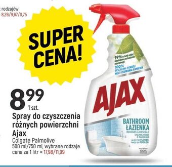 E.Leclerc Spray do czyszczenia łazienki Ajax Bathroom oferta