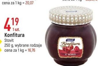 E.Leclerc Konfitura wiśniowa Stovit oferta