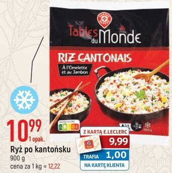 E.Leclerc Ryż po kantońsku Wiodąca Marka Tables Du Monde oferta