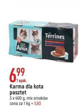 E.Leclerc Karma dla kota pasztet mix smaków Wiodąca Marka Tous Mes Amis oferta