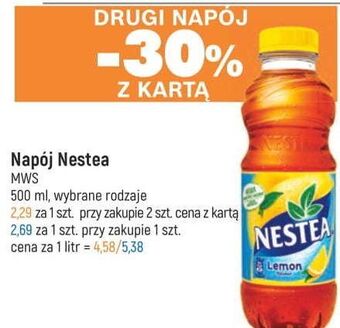 E.Leclerc Herbata mrożona lemon Nestea oferta