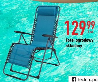 E.Leclerc Fotel ogrodowy składany oferta
