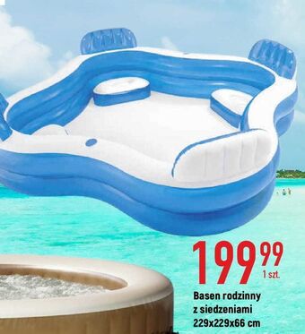E.Leclerc Basen dmuchany z siedzeniami 229 x 66 cm oferta