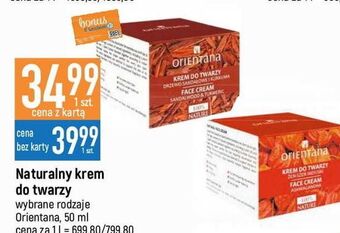 E.Leclerc Krem do twarzy żeń szeń indyjski Orientana oferta
