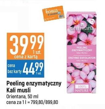 E.Leclerc Peeling do twarzy enzymatyczny kali musli Orientana oferta