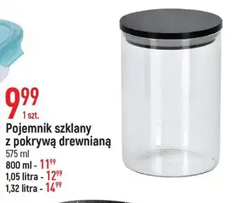 E.Leclerc Pojemnik z drewnianą pokrywą 1.05 l oferta