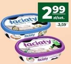 Łaciaty Serek śmietankowy z ziołami 135 g