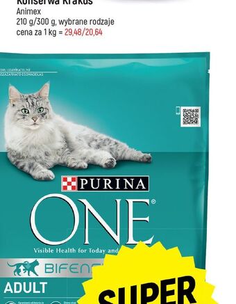 E.Leclerc Karma dla kota adult kurczak i pełne ziarna Purina One oferta