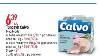 E.Leclerc Tuńczyk w oleju roślinnym Calvo oferta