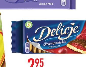 E.Leclerc Ciastka z galaretką wiśniową Delicje Szampańskie oferta