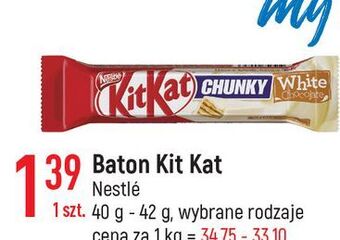 E.Leclerc Baton Kitkat Chunky White oferta