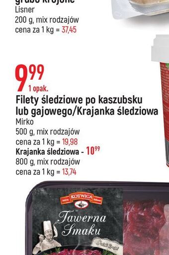 E.Leclerc Filety śledziowe po kaszubsku w oleju Pomorski Targ Rybny oferta