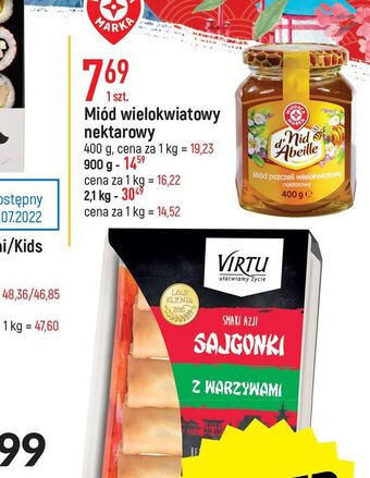 E.Leclerc Sajgonki z kurczakiem i warzywami Virtu oferta