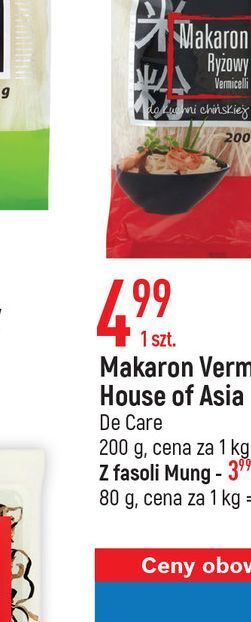 E.Leclerc Makaron z fasoli mung House Of Asia oferta