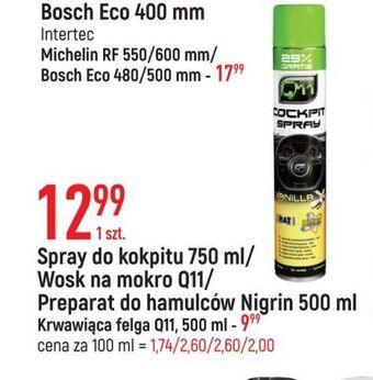 Środek do czyszczenia hamulców i części Nigrin