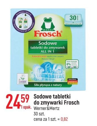 E.Leclerc Tabletki do zmywarki sodowe Frosch oferta
