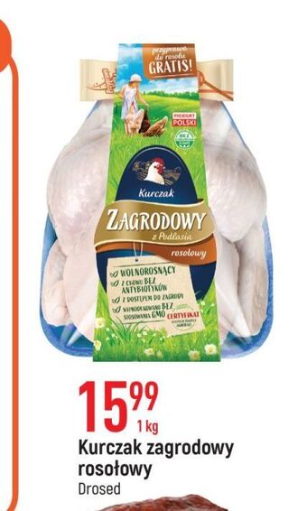 E.Leclerc Kurczak zagrodowy rosołowy Drosed oferta