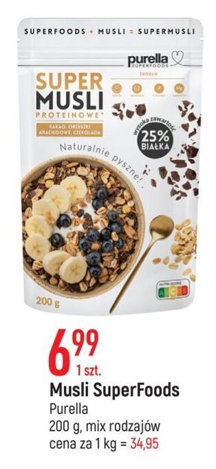 E.Leclerc Musli proteinowe Purella Super oferta