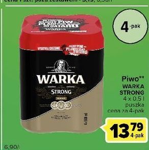 Carrefour Express Piwo Warka Strong oferta
