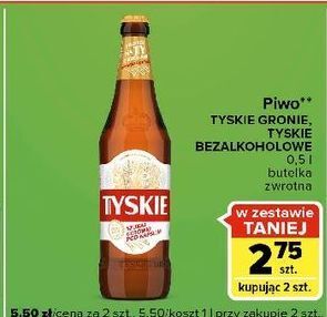 Carrefour Express Piwo Tyskie Gronie oferta